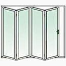 Four Section Bi-Folding Door